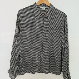 100% Silk Tracy M Blouse